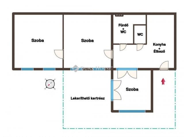 Eladó téglalakás, Budapesten, X. kerületben 84.9 M Ft, 3 szobás