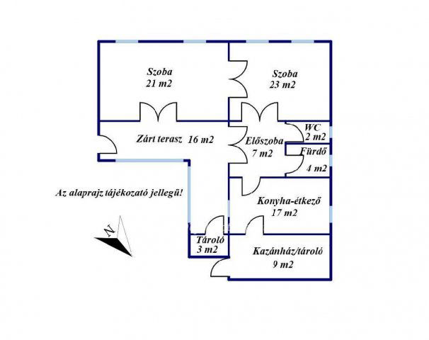 Eladó családi ház, Tápiószelén 26.9 M Ft, 2 szobás