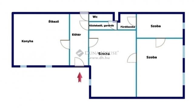 Eladó téglalakás, Budapesten, VI. kerületben 115 M Ft, 3 szobás