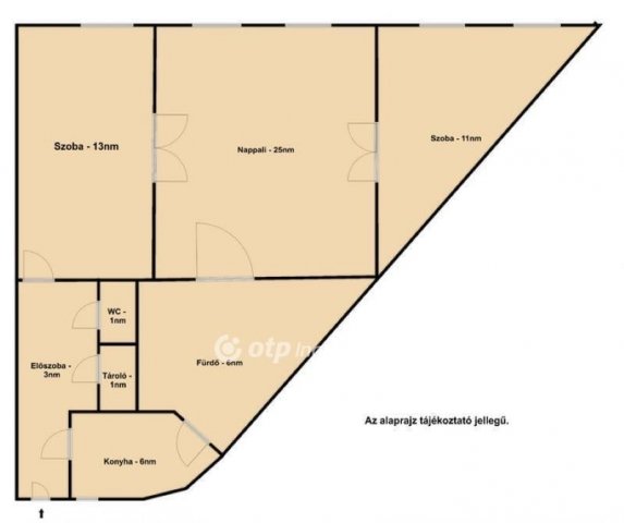 Eladó téglalakás, Budapesten, VIII. kerületben 71.9 M Ft