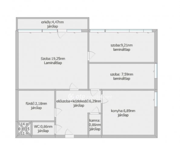 Eladó téglalakás, Szekszárdon 38 M Ft, 1+2 szobás