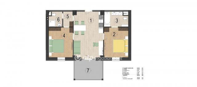 Eladó téglalakás, Balatonkenesén 125 M Ft, 3 szobás