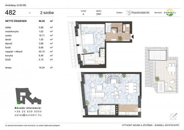 Eladó téglalakás, Budapesten, VI. kerületben, Andrássy úton