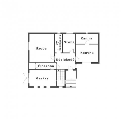 Eladó családi ház, Cereden 14.5 M Ft, 3+1 szobás