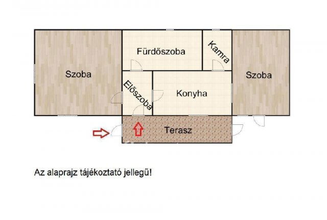 Eladó családi ház, Nyíregyházán 19.9 M Ft, 2 szobás