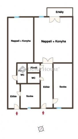 Eladó téglalakás, Budapesten, XIII. kerületben 99.9 M Ft