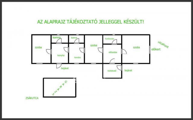 Eladó családi ház, Hajdúhadházon 35.5 M Ft, 3 szobás