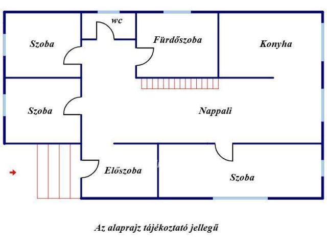Eladó családi ház, Forrón 18.9 M Ft, 3 szobás