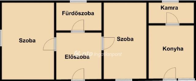 Eladó családi ház, Hosszúpályin 23.9 M Ft, 2 szobás