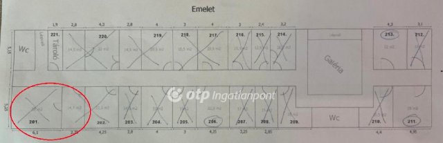 Kiadó iroda, Debrecenben 195 E Ft / hó / költözzbe.hu