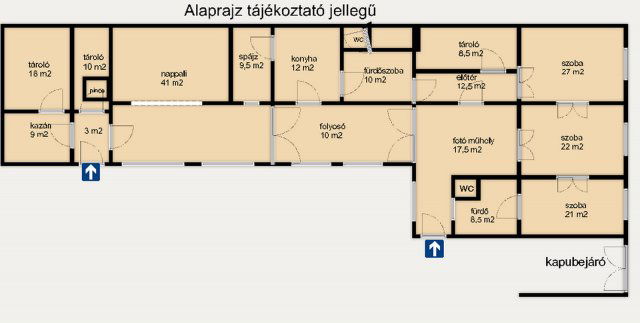 Eladó családi ház, Kiskunmajsán 59.99 M Ft, 5 szobás