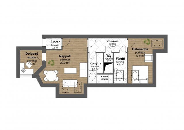 Eladó téglalakás, Budapesten, XIV. kerületben 69.9 M Ft