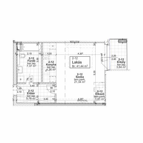 Eladó téglalakás, Budapesten, XIII. kerületben, Jász utcában