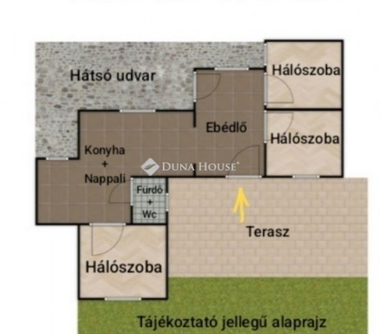 Eladó családi ház, Vecsésen 86.9 M Ft, 4 szobás