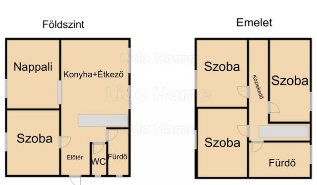 Eladó családi ház, Csajágon 59.8 M Ft, 5 szobás
