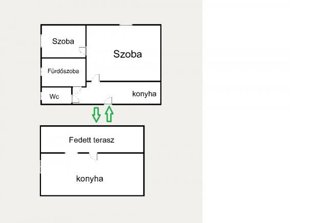 Eladó családi ház, Kiskunfélegyházán 32.85 M Ft, 1+1 szobás