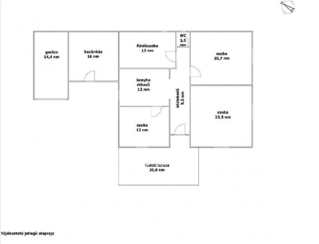 Eladó családi ház, Besnyőn 53.4 M Ft, 3 szobás