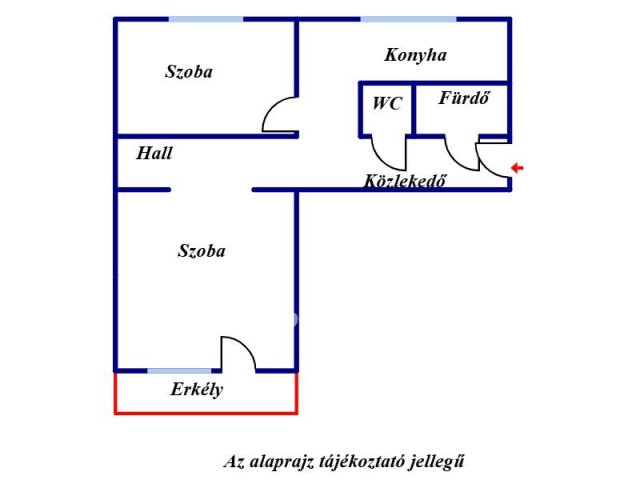 Eladó panellakás, Győrött 57.9 M Ft, 2 szobás