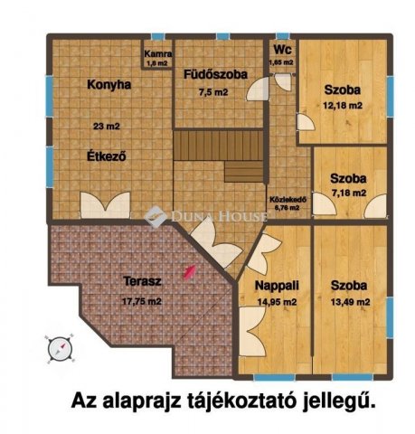 Eladó családi ház, Vácrátóton 109.9 M Ft, 4 szobás