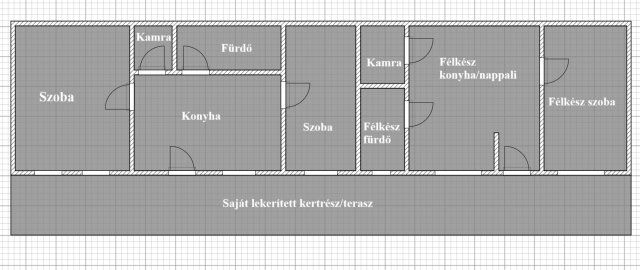 Eladó családi ház, Kecskeméten 57 M Ft, 3 szobás