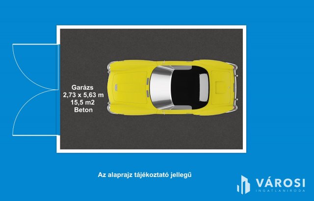 Eladó garázs, Szegeden 6.49 M Ft / költözzbe.hu