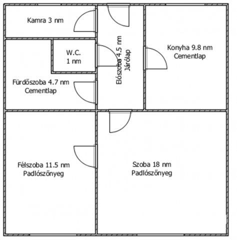 Eladó téglalakás, Salgótarjánban 8.9 M Ft, 2 szobás