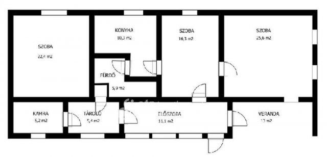 Eladó családi ház, Szentesen 15.9 M Ft, 3 szobás