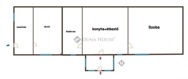 Eladó családi ház, Üllőn 42.9 M Ft, 1 szobás