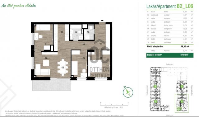 Eladó téglalakás, Budapesten, XIII. kerületben 161.253 M Ft