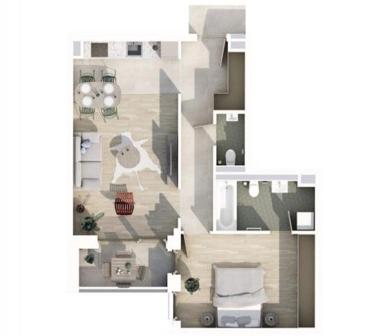 Eladó téglalakás, Budapesten, XIII. kerületben 87 M Ft, 2 szobás