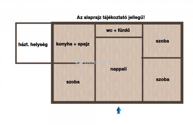 Eladó családi ház, Vámosszabadin 44.8 M Ft, 3 szobás