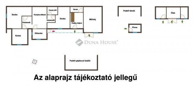 Eladó családi ház, Lajoskomáromban 29.7 M Ft, 3 szobás