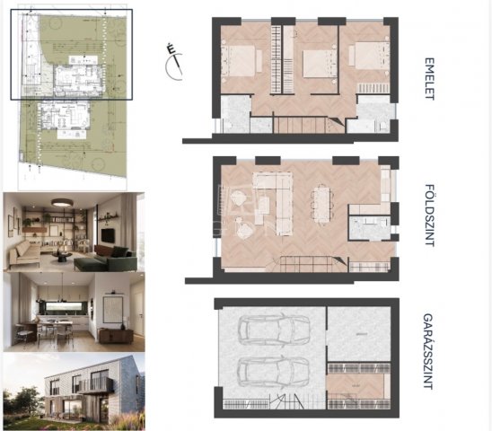 Eladó ikerház, Budapesten, III. kerületben 255.9 M Ft, 4 szobás
