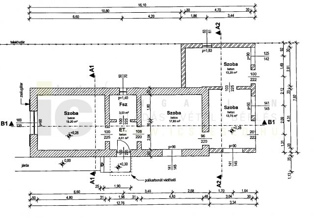 Eladó családi ház, Szegeden 66.9 M Ft, 3 szobás