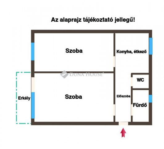 Eladó téglalakás, Dombóváron 31.9 M Ft, 2 szobás