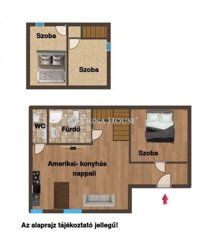 Eladó téglalakás, Budapesten, VI. kerületben 72 M Ft, 4 szobás