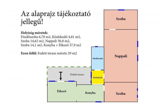 Eladó családi ház, Kiskunlacházán 44.99 M Ft, 3 szobás
