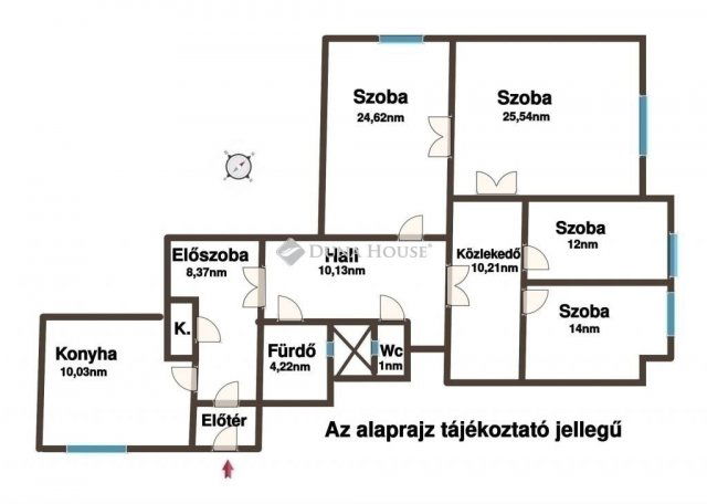 Eladó téglalakás, Budapesten, VII. kerületben 109 M Ft, 4 szobás