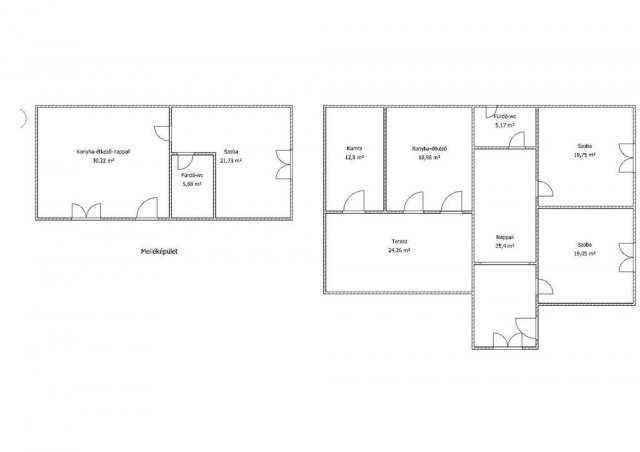 Eladó családi ház, Csányon 25 M Ft, 3 szobás