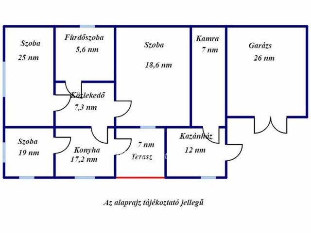 Eladó családi ház, Fegyverneken 13 M Ft, 3 szobás