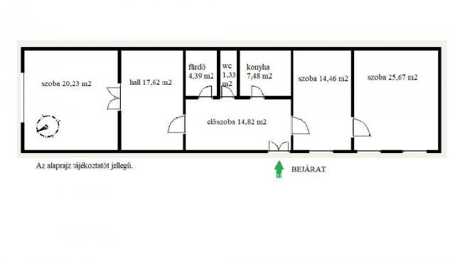 Eladó téglalakás, Budapesten, VI. kerületben 136 M Ft, 3 szobás