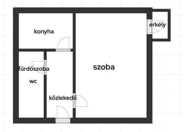 Eladó téglalakás, Győrött 29.99 M Ft, 1 szobás