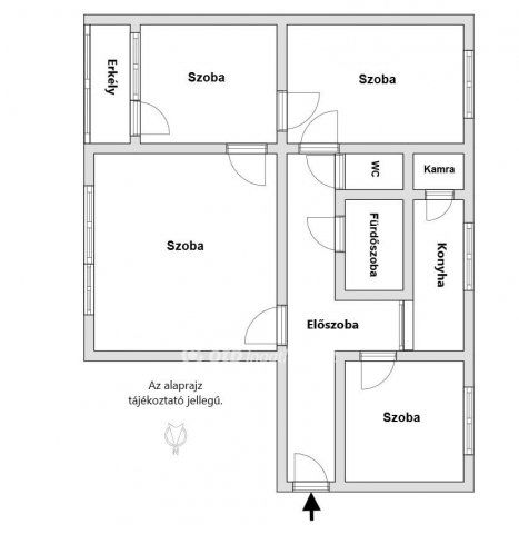 Eladó panellakás, Szegeden 63 M Ft, 2+2 szobás