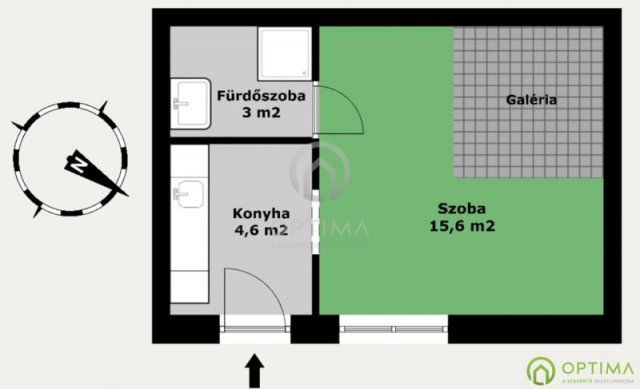 Eladó téglalakás, Budapesten, VII. kerületben 37.9 M Ft