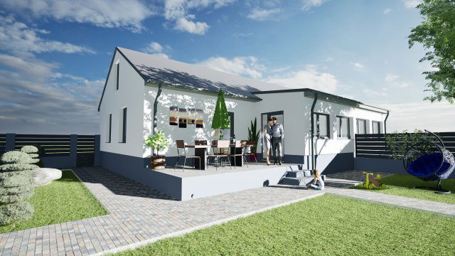 Eladó ikerház, Baján 54 M Ft, 3 szobás / költözzbe.hu