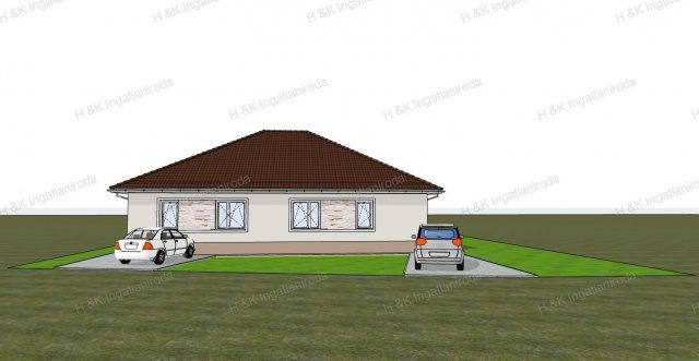 Eladó ikerház, Vácrátóton 89.9 M Ft, 4 szobás