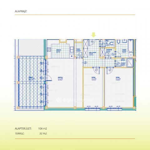 Eladó téglalakás, Miskolcon 109.9 M Ft, 3 szobás