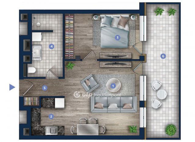 Eladó téglalakás, Budapesten, XIII. kerületben 96.27 M Ft