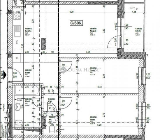 Eladó téglalakás, Budapesten, XIII. kerületben 109.275 M Ft
