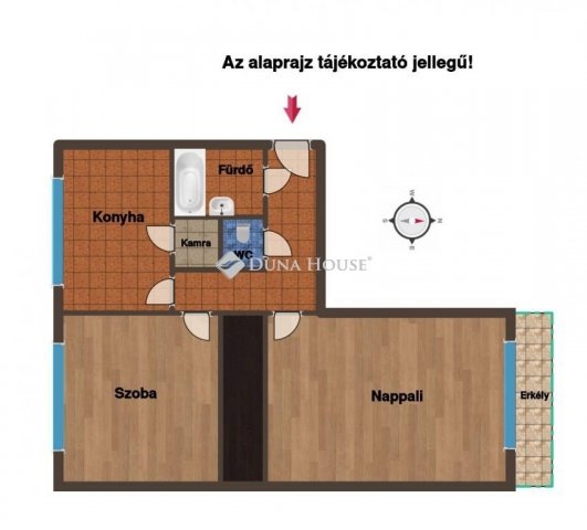 Eladó panellakás, Nagykanizsán 30.9 M Ft, 2 szobás